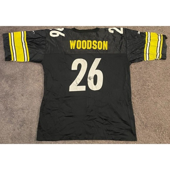 Rod Woodson Signed Pittsburgh Steelers Full-Size Replica Football